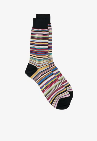 PAUL SMITH SIGNATURE STRIPED SOCKS
