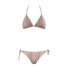 Paul Smith 'signature Stripes' Patterned Bikini In Multi