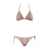 Paul Smith 'signature Stripes' Patterned Bikini In Multi