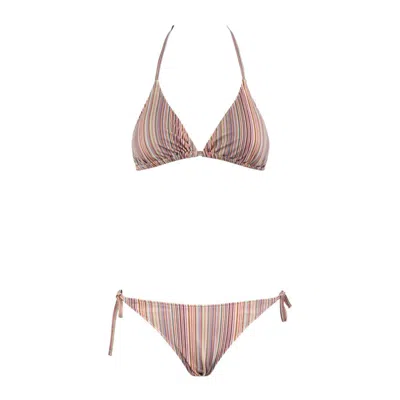 PAUL SMITH PAUL SMITH 'SIGNATURE STRIPES' PATTERNED BIKINI