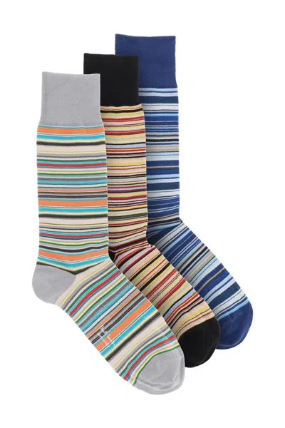 PAUL SMITH SIGNATURE STRIPES SOCKS SET