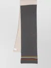 Paul Smith Two-tone Stripe-border Scarf