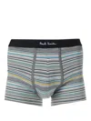 Paul Smith Signature Mixed Boxer Briefs In Gray