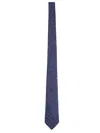 Paul Smith Micro Motif Tie In Blue