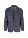 PAUL SMITH SINGLE BREASTED' BLAZER - BLUE