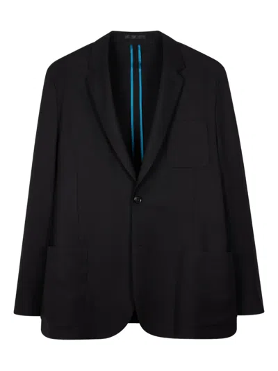 Paul Smith Single-breasted Blazer In Black
