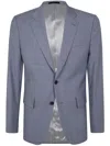 Paul Smith Men's Mens Tailored Fit 2 Buttons Jacket In Blue