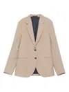 Paul Smith Single-breasted Blazer In Neutral