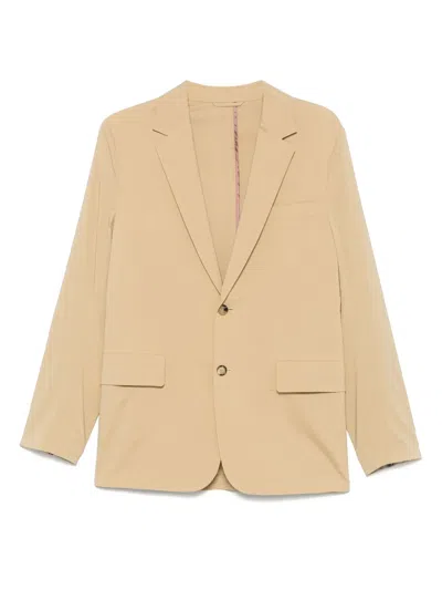 Paul Smith Beige Tailored Fit Single-breasted Jacket