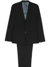 Paul Smith Single-breasted Suit In Black  