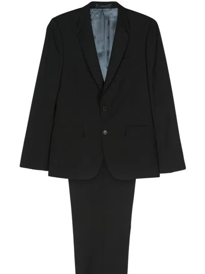 Paul Smith Single-breasted Suit In Black  