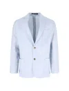 Paul Smith Tailored Jacket Notched Lapel In Blue