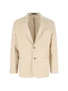 Paul Smith Tailored Suit Jacket Button Cuffs In Beige