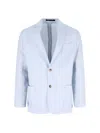 Paul Smith Tailored Jacket Notched Lapel In Blue