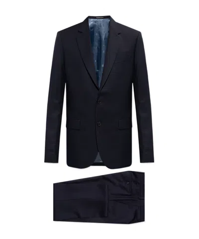 Paul Smith Single-breasted Suit In Black