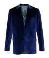 Paul Smith Men's Mens Tailored Fit Two Buttons Jacket In Blue
