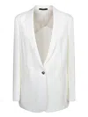 Paul Smith Tailored White Linen Jacket In White