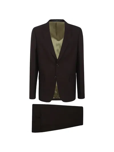 Paul Smith Single-breasted Notch-lapel Suit In Black