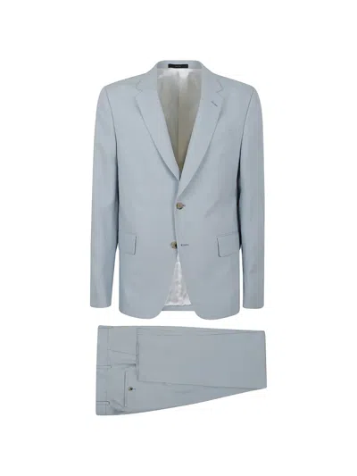 Paul Smith Single-breasted Notch-lapel Suit In Gray