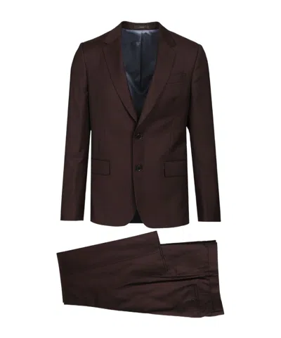 Paul Smith Single-breasted Suit In Multi