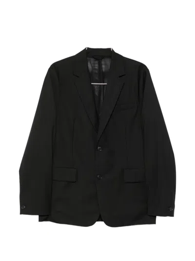 Paul Smith Single-breasted Wool Blazer In Black