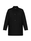 Paul Smith Single-breasted Wool Coat In Black