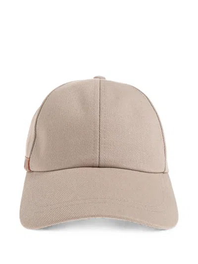 Paul Smith Signature Stripe Cotton Unisex Baseball Cap In Neutral
