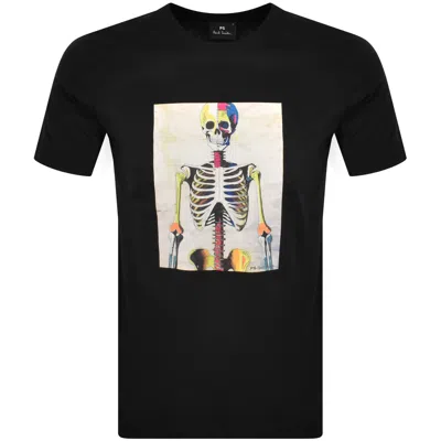 Paul Smith Skeleton T Shirt Black