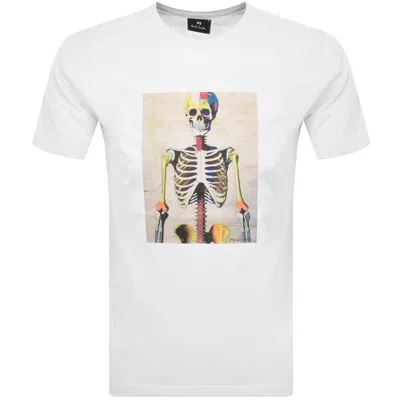Paul Smith Skeleton T Shirt White