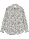 Paul Smith Sketch Floral-print Shirt In Multi Coloured