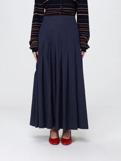 Paul Smith Skirt Woman In Blue