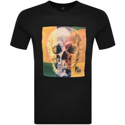 Paul Smith Skull T Shirt Black