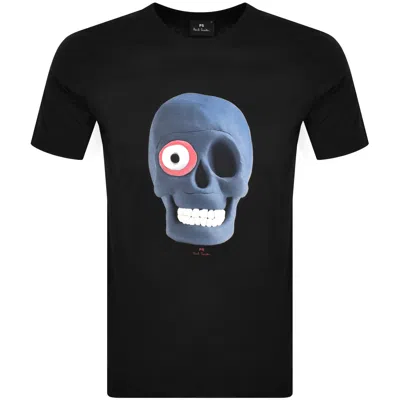 Paul Smith Skull T Shirt Black