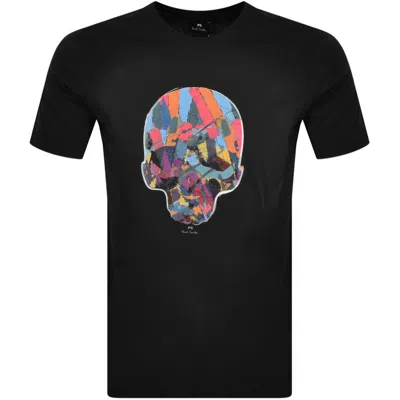 Paul Smith Skull T Shirt Black