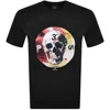 Paul Smith Skull T Shirt Black In Black