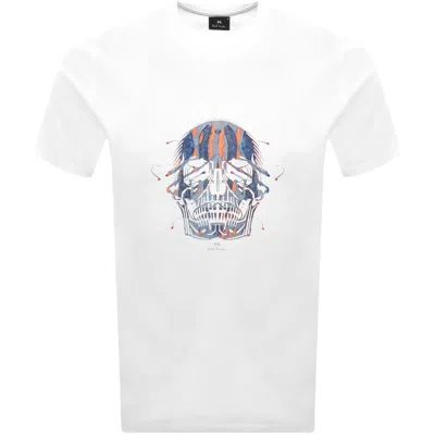 Paul Smith Skull T Shirt White