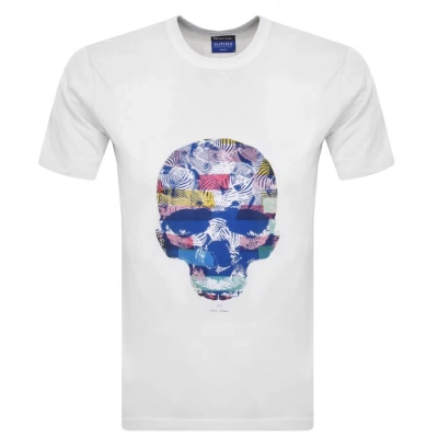 Paul Smith Skull T Shirt White