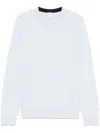 Paul Smith Sky Blue Crew Neck Sweater In Blue
