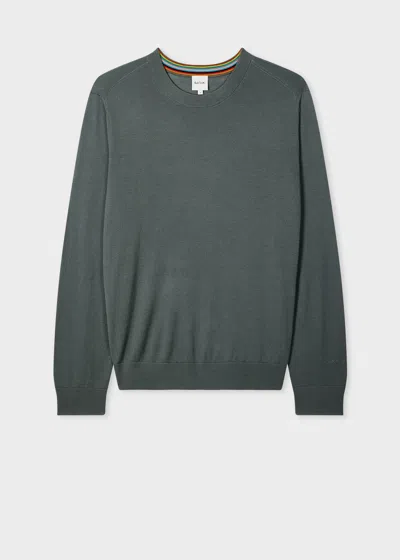 Paul Smith Slate Green Merino Wool Sweater