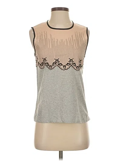 Pre-owned Paul Smith Sleeveless Top Gray Halter Neckline Tops