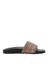 PAUL SMITH SLIDE SANDALS WITH LOGO