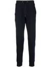 Paul Smith Slim Cut Trousers In Organic Cotton In Blue