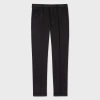 Paul Smith Slim-fit Black Cotton-stretch Chinos In Black