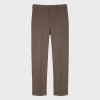 Paul Smith Slim-fit Dark Grey Cotton-stretch Chinos In Grey