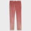 Paul Smith Slim-fit Dusty Pink Velvet Trousers In Pink