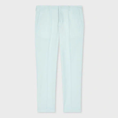 Paul Smith Slim-fit Light Blue Poplin Chinos