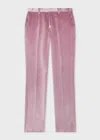 Paul Smith Slim-fit Lilac Velvet Trousers Purple In Purple