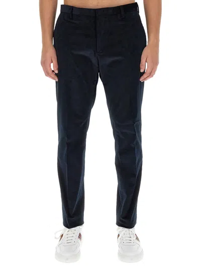 Paul Smith Slim Fit Pants In Blue