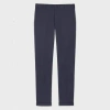 Paul Smith Slim-fit Washed Navy Cotton-stretch Chinos Blue In Blue