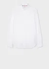 Paul Smith Mens White Linen Button-down Shirt In White